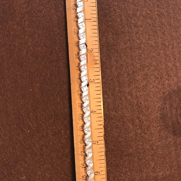 COPY - CZ BRACELET 925 SILVER - Picture 3 of 4